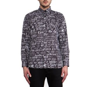 UNIF men’s brutal button down shirt size XS